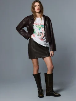 Next White License Fleetwood Mac Graphic Short Sleeve Crew Neck T-Shirt Best