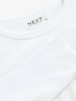 Next White Long Sleeve Crew Neck T-Shirt