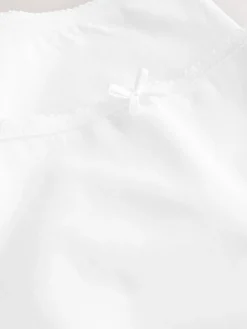 Next White Midi Cotton Rich Knickers 5 Pack Clearance