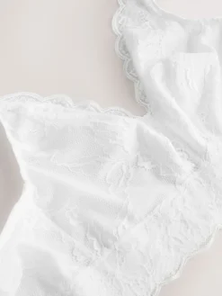 Next Non Pad Non Wire Total Support Lace Bra White Best