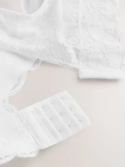 Next Non Pad Non Wire Total Support Lace Bra White Best