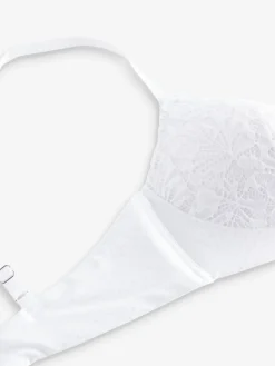 Next White Pad Non Wire Lace Ultimate Comfort Bra Hot