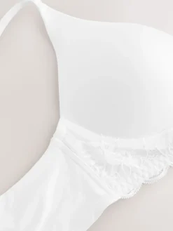 Next Pad Non Wire Ultimate Comfort Lounge Bra White Sale