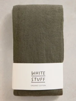White Stuff Army Green Patty Plain Tights Best