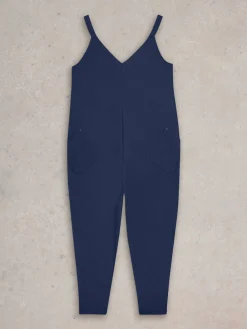 White Stuff Jersey Selina Jumpsuit Blue Online