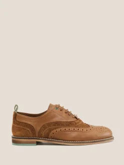 White Stuff Thistle Lace Up Brogues Brown Clearance