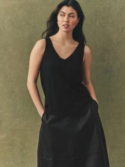 Next Modal Slouch Vests 3 Pack White/Black/Grey Marl Online