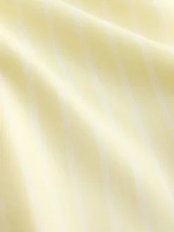 Next Soft Relaxed Long Sleeve Shirt Yellow/White Stripe New