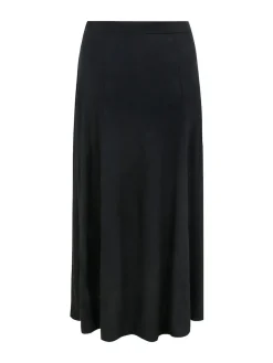 Yours Curve Black Maxi Jersey Stretch Skirt Sale