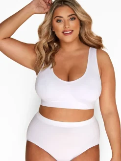 Yours Curve Black Seamless Unpadded Bra 2 Pack Best