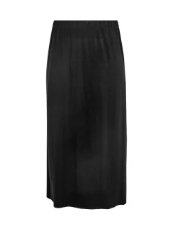 Yours Curve Black Tube Maxi Skirt Hot