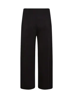 Yours Curve Black Wide Leg Trousers New